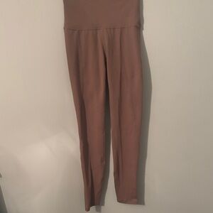 Women's Tan High-Waisted Pants